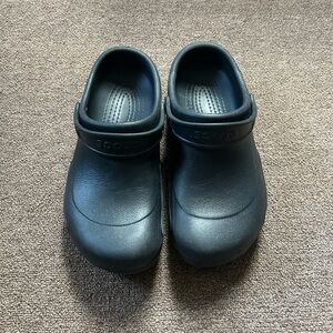 Black crocs